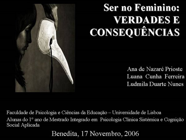 Conferência Ana Prioste, Luana Ferreira e Ludmila Nunes