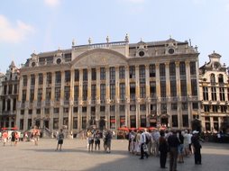 Brussels main square in historic center