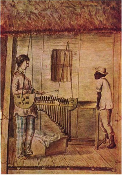 La guayabita: Marimba antigua/Old marimba # 1