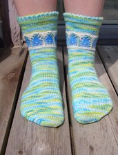 Bluebell Lace Socks
