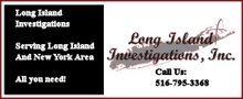 Long Island Private Investigator 516-795-3368
