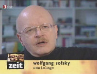 Wolfgang Sofsky in Kulturzeit
