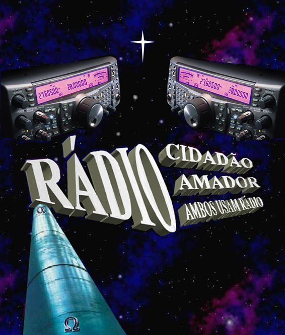 Rádio: Cidadão e Amador, ambos usam Rádio . . .