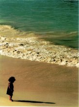 Little girl on the Beach