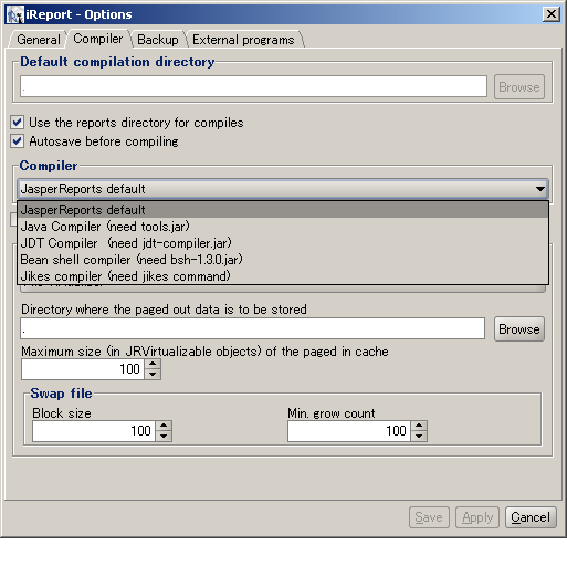 プログラマメモ2 Ireportで作成してjasperファイルで Unsupportedclassversionerrorがでた場合には