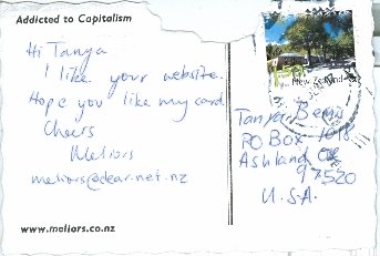 Meliors, New Zealand, Posted 07/07