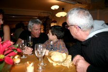 Claudio, Luca ed io, gennaio 2007