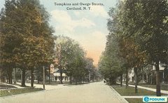 Old Tompkins St Postcard