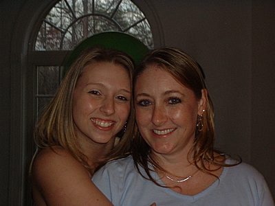 Wife Vicki and daughter Erica