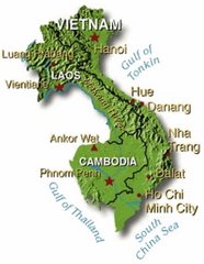 Karte: Vietnam