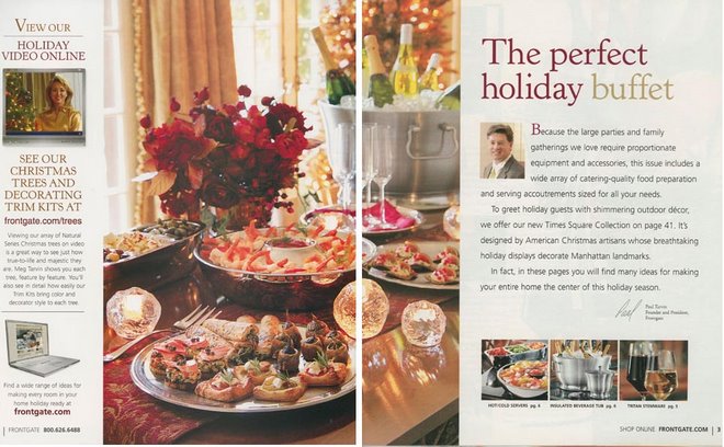 Frontgate Christmas Spread