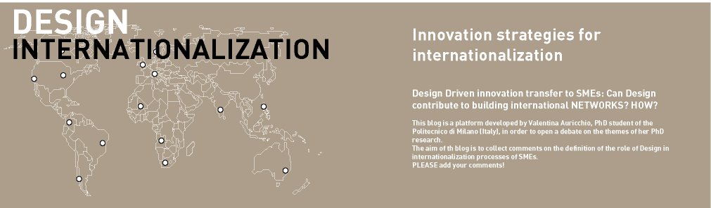 Innovation strategies for internationalization