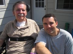 Dad and Mike-Sunday, April 22nd