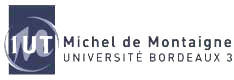 LOGO IUT Michel de montaigne