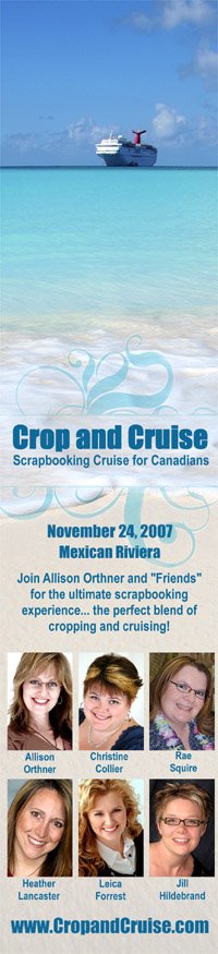A Scrapbook Cruise for Canadians!