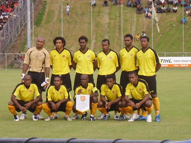 PNG NATIONAL SIDE 1ST 11 LINEUP