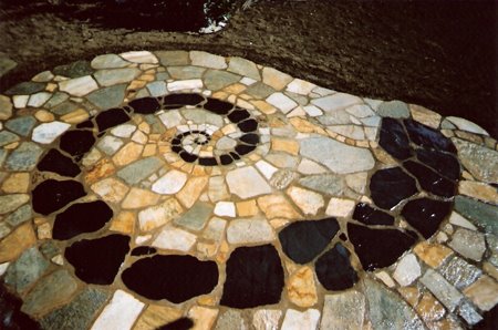 Slate Stone Spiral