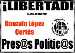 Libertad a GONZALO LOPEZ CORTES