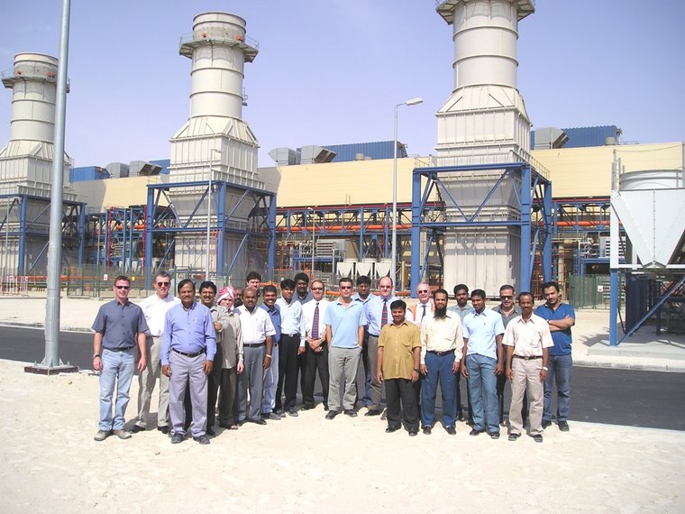 Az-Zour Gas Turbine Project Kuwait