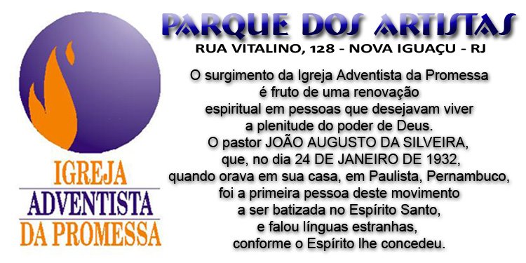 IGREJA ADVENTISTA DA PROMESSA EM PDA