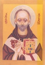Saint Aidan, Wonderworker, monk. Iona, Bishop of Lindisfarne +AD651; 31st August