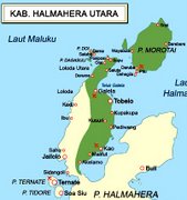North Halmahera Map