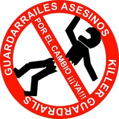 GUARDARRAILES ASESINOS