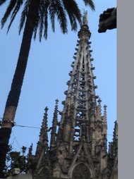 Gothic Church in Barcelona
