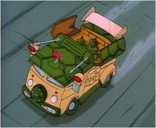 this is the ninja turtle version of the misty party wagon