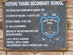 Refeng-Thabo Secondary School