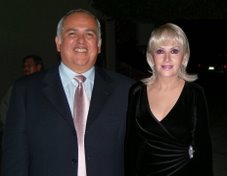 Fernando MorenoPeña y su Esposa Hilda Ceballos