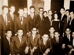 The brothers Alpha Phi Omega 1964 Delta Chapter Philippines