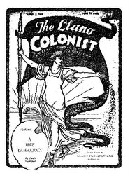 New Llano Colonist from the Archives