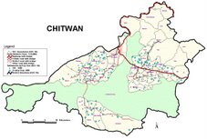 map of chitwan