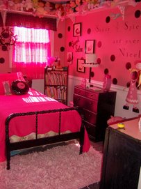 maddysen"s room at her house