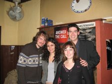 con Rhob, Lucy y Mathieu