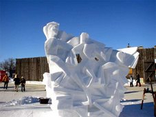 Snow Sculpture - Winnipeg