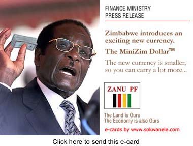 New Mini Currency for Zimbabwe