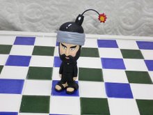 THe Bobblehead exploding ALlah does not approve of Jerry Steele