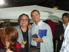 Con Silvester Levay - Miramare (TS) luglio 2004