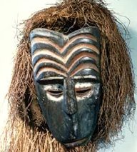 Okwa Mkpuru - mask used in a series of Igbo-related festivals