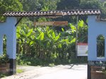 entrada del pueblo de canagua- merida