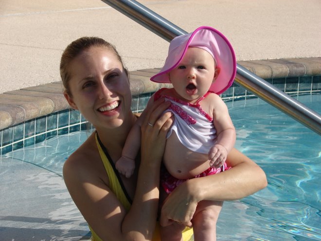 Pool Time with Mom