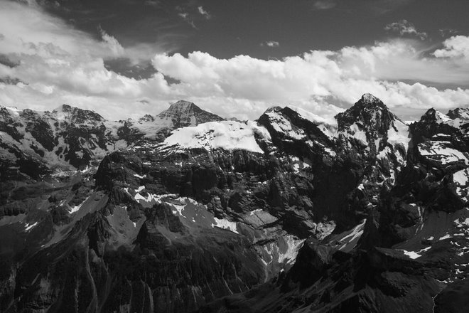 On top Schilthorn mountain, Switzerland June 2007