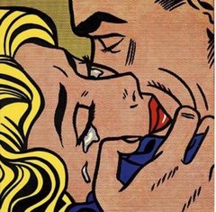 kiss v- Roy Lichtenstein