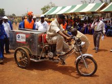 Zoomlion introduces motorised tricycle in Kumasi