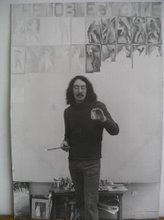 Peter Chasseaud at Brighton Poly, Fine Art, 1975