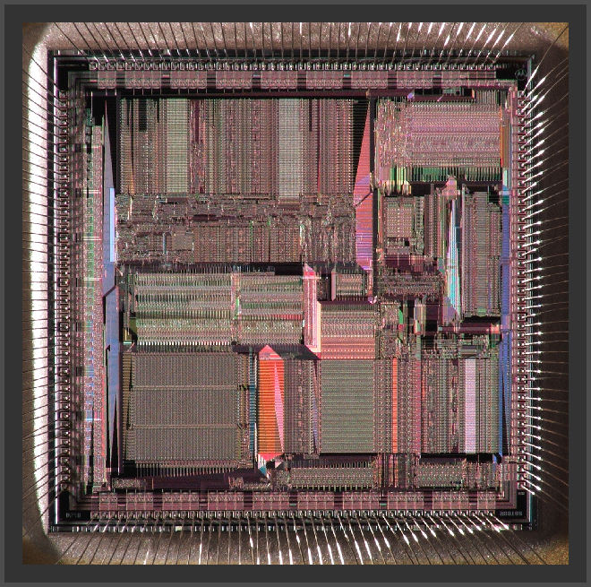 Motorola MC88100RC25 CPU