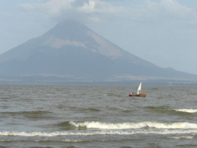 Fishing boat in Lake Nicaragua