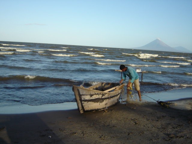 Lake Nicaragua fisherman